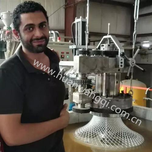 养殖网化纤丝专用换网器